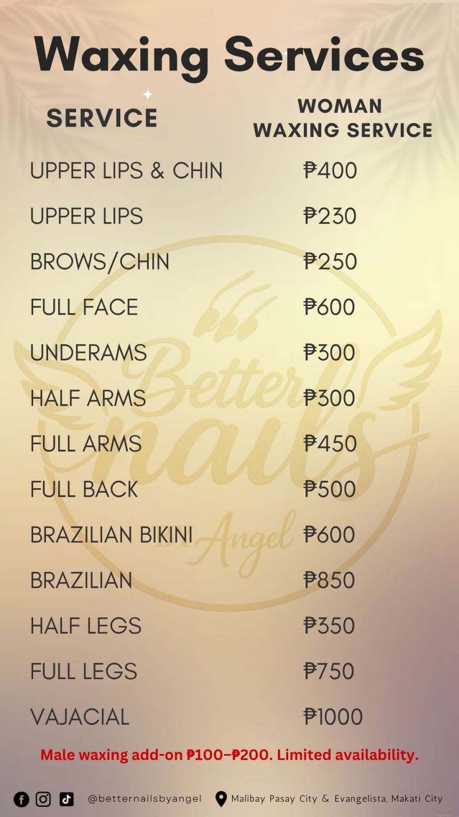 Waxing Services