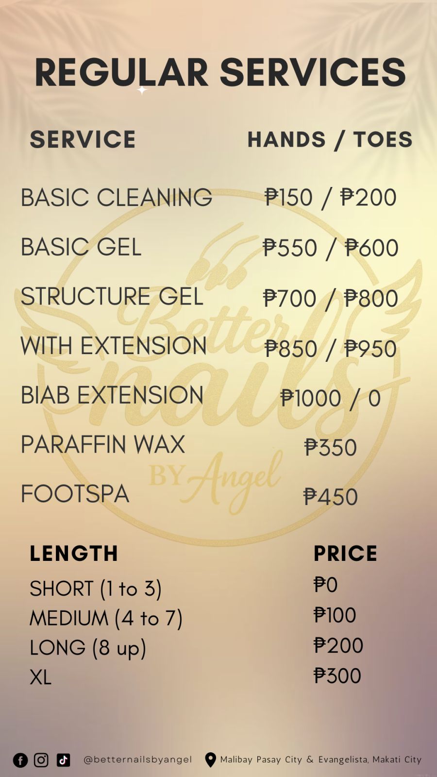 Gel and BIAB Services